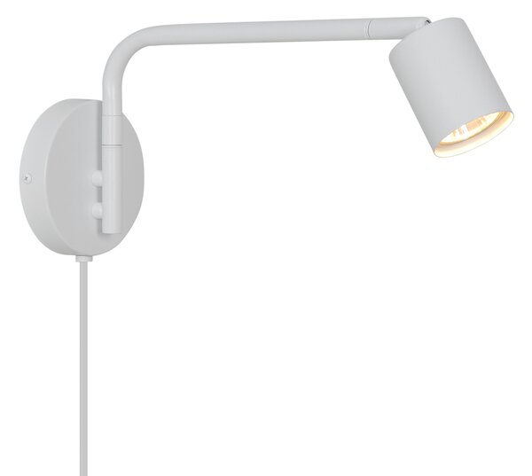 Nástěnná lampa Nordlux Explore Long - (bílá) kov, ø 5,5 cm