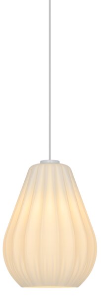 Závěsné/stropní svítidlo Nordlux Sallino - (bílá) sklo, kov, ø 24 cm