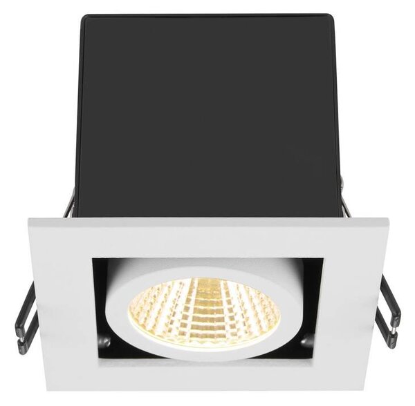 LA 1007552 KADUX stropní zápustné svítidlo, 3000 K, 38°, IP 20, čtvercové, bílá - BIG WHITE (SLV)