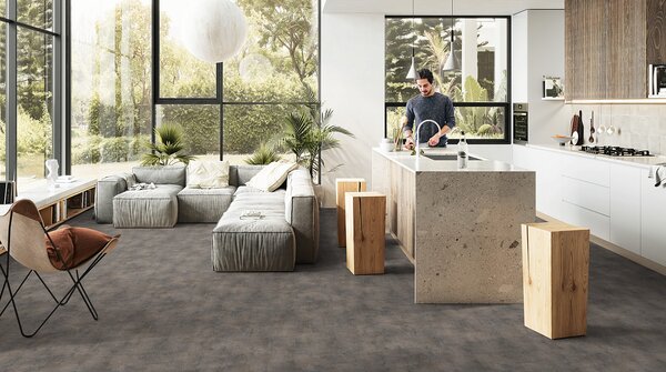 GERFLOR Taralay libertex Rough taupe GERTLX 2218 Šíře role 2 m - 2 bm