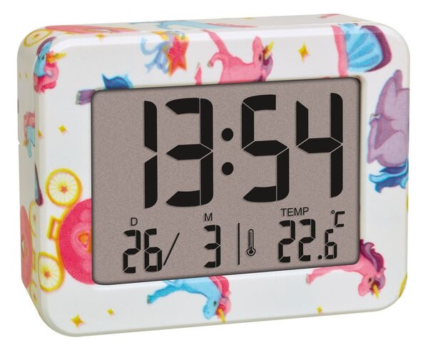 TFA 60.2044.41 - Digitální budík - design UNICORN