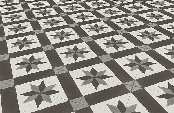 GERFLOR Taralay libertex Cordoba black & white GERTLX 2226 Šíře role 2 m - 2 bm