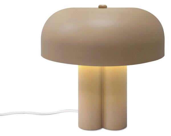 Stolní lampa Nordlux Sandro - (hnědá) plast, ø 25 cm