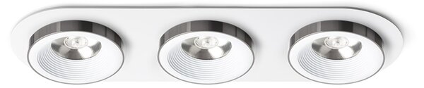 RED - DESIGN RENDL RENDL SHARM LED vestavné světlo, sady bílá černý chrom R14575
