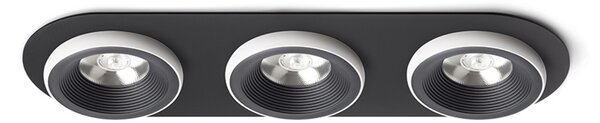 RED - DESIGN RENDL RENDL SHARM LED vestavné světlo, sady černá/bílá R14577