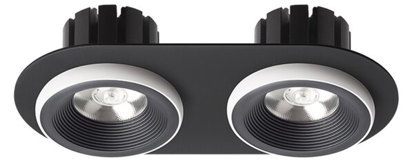 RED - DESIGN RENDL RENDL SHARM LED vestavné světlo, sady černá/bílá R14573
