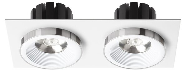 RED - DESIGN RENDL RENDL SHARM LED vestavné světlo, sady bílá chrom R14582