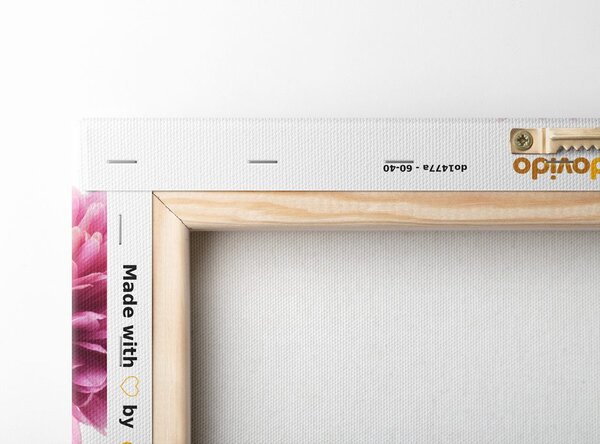 Obraz květiny jiřiny v různobarevném designu
