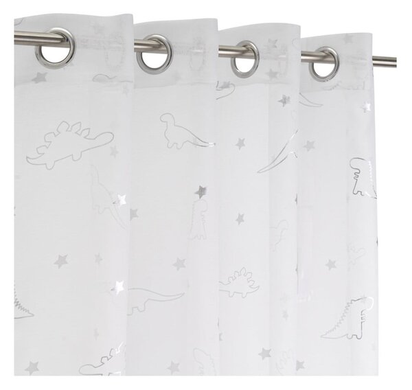 Bílá/ve stříbrné barvě záclona 140x260 cm Dinos – Casa Selección