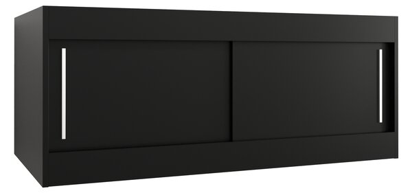 Nástavec Abi Barva korpusu: Černá, Rozměry: 120 cm, Dveře: Černá