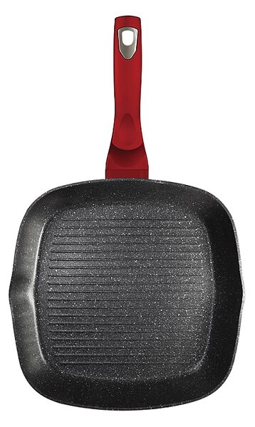 Pánev grilovací s mramorovým povrchem 28 cm Burgundy Metallic Line