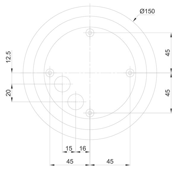 OSMONT STY44981 STYX 1 stropní/nástěnné skleněné svítidlo chrom / bílá IP65 25W E27