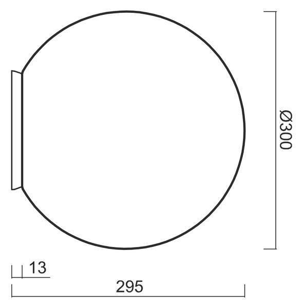 OSMONT BIA58005 BIANCA 3 stolní skleněná lampa bílá IP40 60W E27