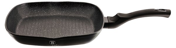 Pánev grilovací s mramorovým povrchem 28 cm Black Silver Collection