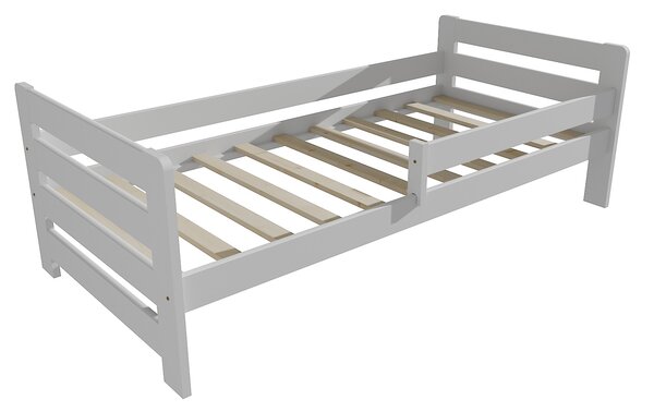 Vomaks Dětská postel se zábranou VMK002E KIDS Rozměr: 70 x 160 cm, Barva: barva bílá