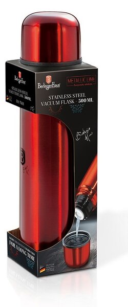 Termoska nerez 0,5 l Burgundy Metallic Line