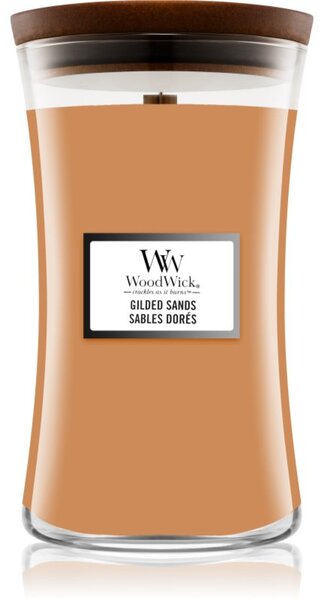 Woodwick Gilded Sands vonná svíčka 610 g