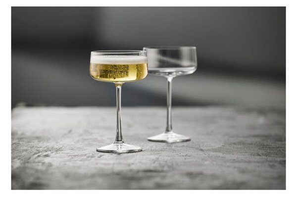 Skleničky v sadě 4 ks na sekt 260 ml Zero – Lyngby Glas