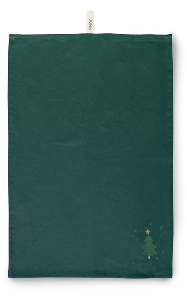 Utěrka s vánočním motivem s příměsí bavlny 50x70 cm Christmas Fable – JUNA