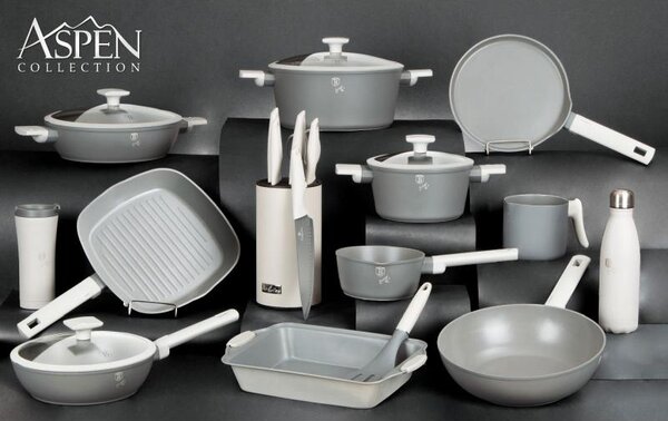 Sada nádobí s titanovým nepřilnavým povrchem 10 ks Aspen Collection