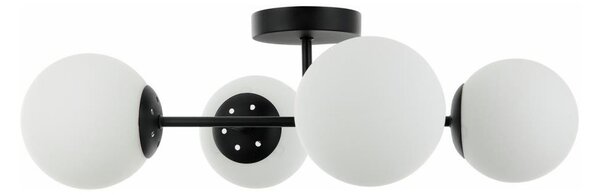 Přisazený lustr MADDIE 4xE14/5W/230V černá