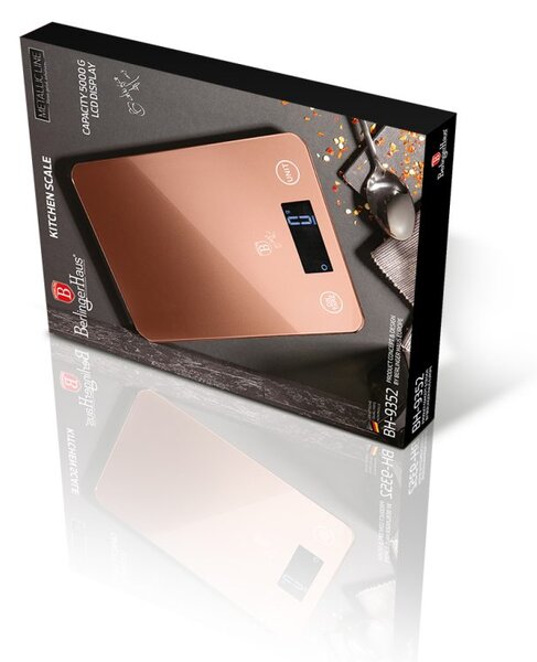 Váha kuchyňská digitální 5 kg Rosegold Metallic Line
