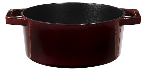 Pekáč litinový s poklicí 24 cm Burgundy Line