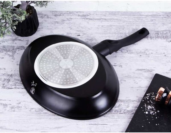 Pánev na ryby a steaky s mramorovým povrchem 35 cm Black Rose Collection
