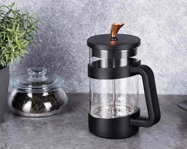 Konvice na čaj a kávu French Press 600 ml Black Rose Collection
