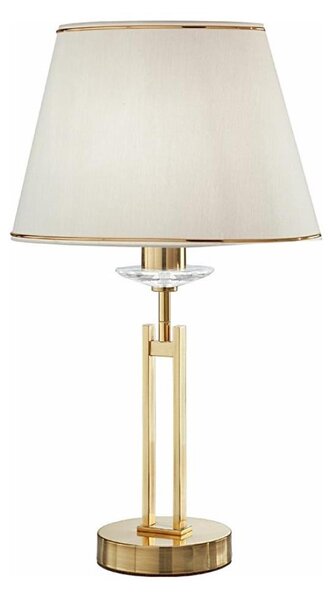 Kolarz 330.71.8C - Křišťálová stolní lampa IMPERIAL 1xE27/60W/230V zlatá/béžová