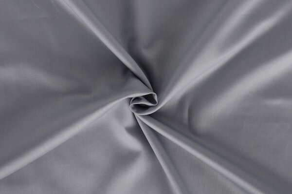 Šedé povlečení na dvoulůžko/prodloužené z bavlněného saténu 240x220 cm Elegant – Mijolnir