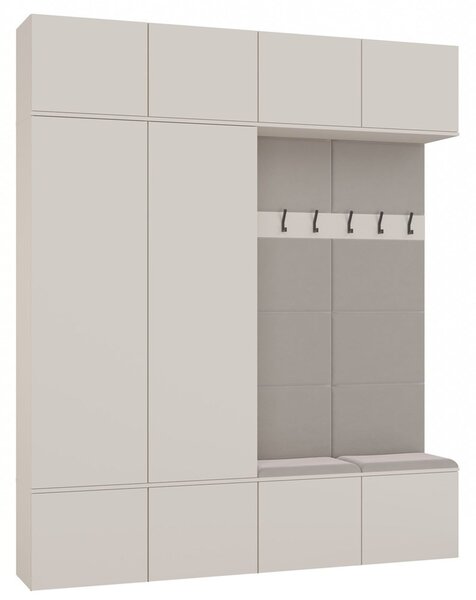 TP Living Předsíňová stěna Haga I 200 cm kašmír