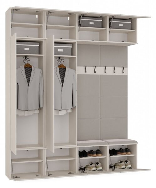 TP Living Předsíňová stěna Haga I 200 cm kašmír