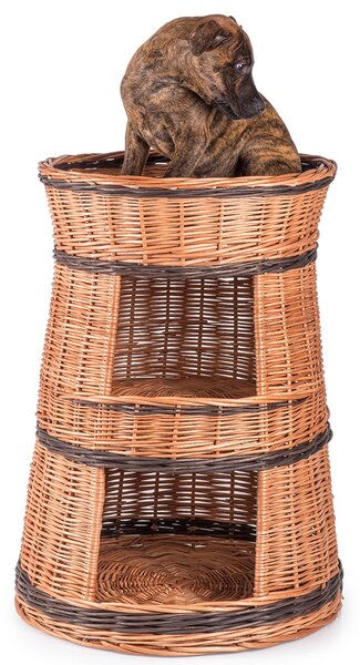 Domeček pro zvířata proutěný Dom III. průměr 45 x v.67(cm)