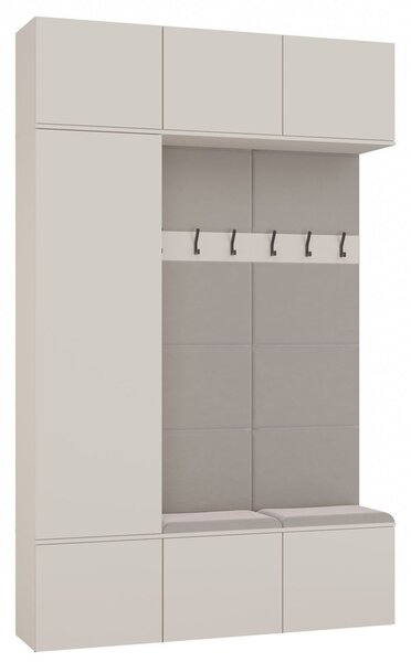 TP Living Předsíňová stěna Haga II 150 cm kašmír