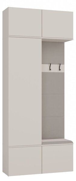 TP Living Předsíňová stěna Haga 100 cm kašmír