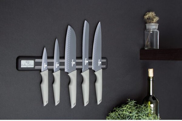 Sada nožů s magnetickým držákem 6 ks Aspen Collection