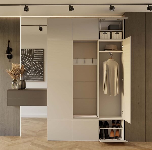 TP Living Předsíňová stěna Haga I 150 cm kašmír