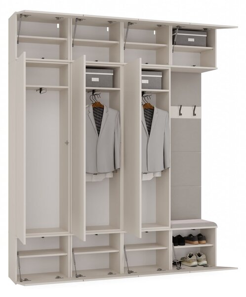 TP Living Předsíňová stěna Haga II 200 cm kašmír
