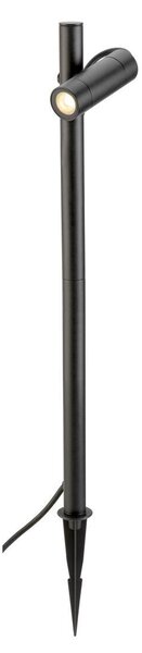 LA 1007868 HELIA SLIM Pole Single LED, venkovní stojací lampa, černá IP65 3000K - BIG WHITE (SLV)