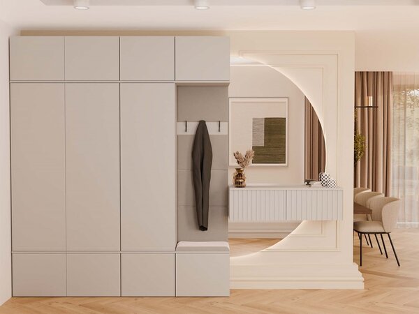TP Living Předsíňová stěna Haga II 200 cm kašmír