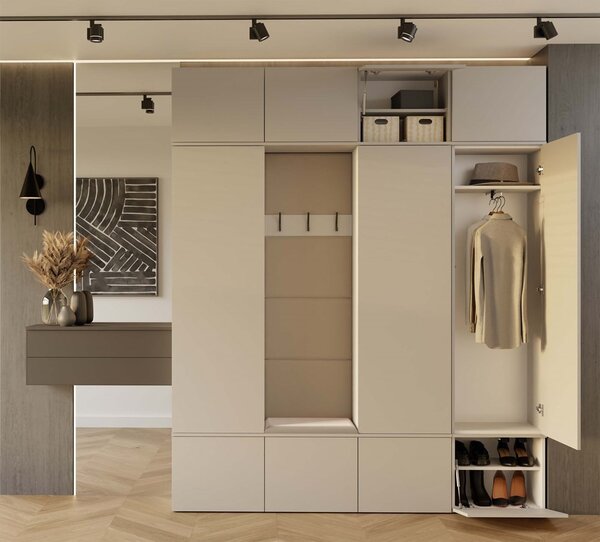 TP Living Předsíňová stěna Haga II 200 cm kašmír