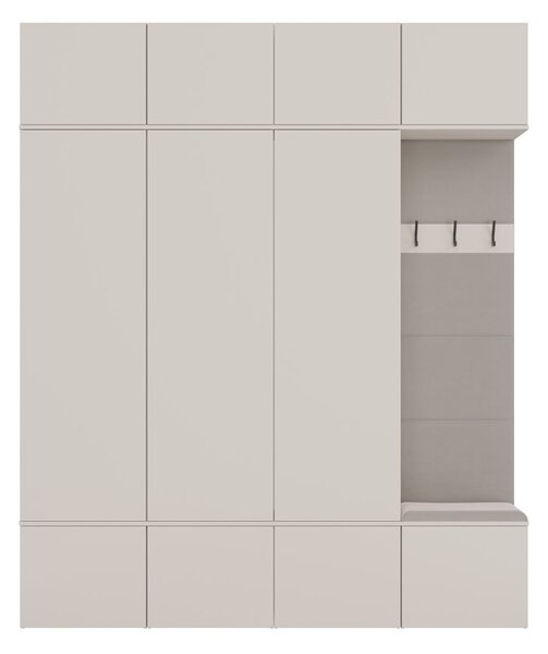 TP Living Předsíňová stěna Haga II 200 cm kašmír