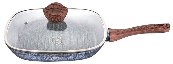 Pánev grilovací s poklicí a mramorovým povrchem 28 cm Forest Line