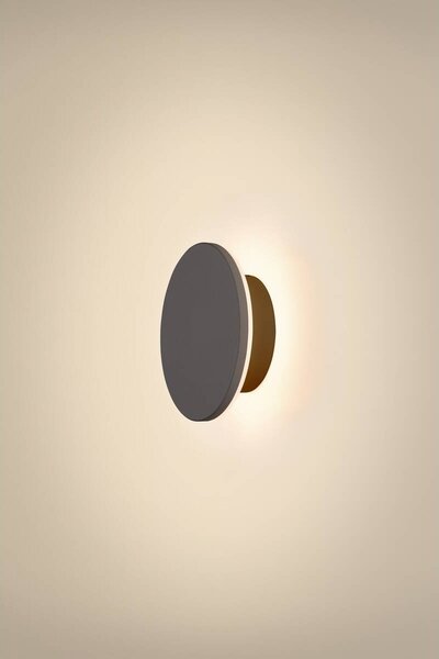 LA 1007911 D-RING S nástěnné svítidlo, fáze, 2700/3000K, fáze, IP65, černá - BIG WHITE (SLV)