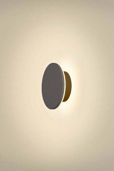 LA 1007911 D-RING S nástěnné svítidlo, fáze, 2700/3000K, fáze, IP65, černá - BIG WHITE (SLV)