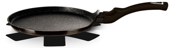 Pánev na palačinky s mramorovým povrchem 28 cm Shiny Black Collection