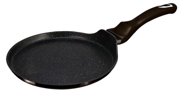 Pánev na palačinky s mramorovým povrchem 28 cm Shiny Black Collection