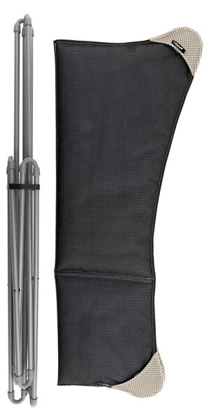 Motýlí křeslo POP UP XL BeComfort hnědá Moka
