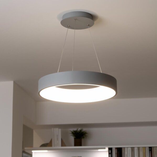 Brilagi - LED Stmívatelný lustr na lanku LED/40W/230V 3000-6500K šedá + DO